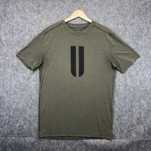 NoBull U Tee T-Shirt Men's Medium Green Short Sleeve Performance Gym Train